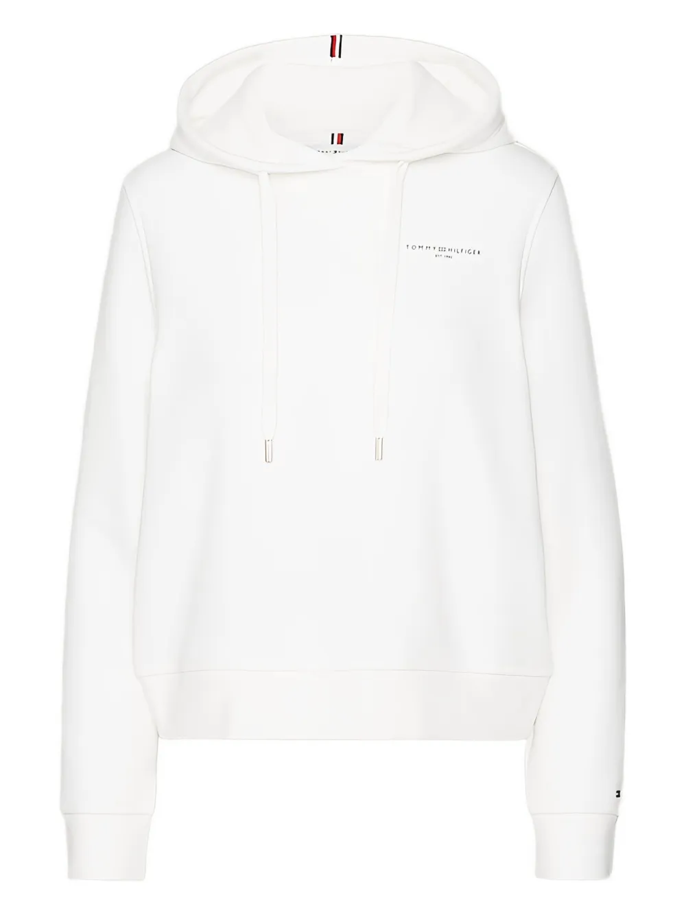 Tommy Hilfiger Hoodie met logoprint Wit