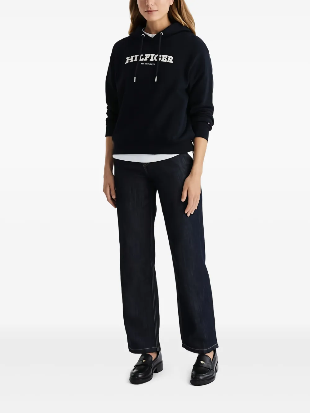 Tommy Hilfiger コットン パーカー - ブルー Tommy Hilfiger コットン パーカー - ブルー