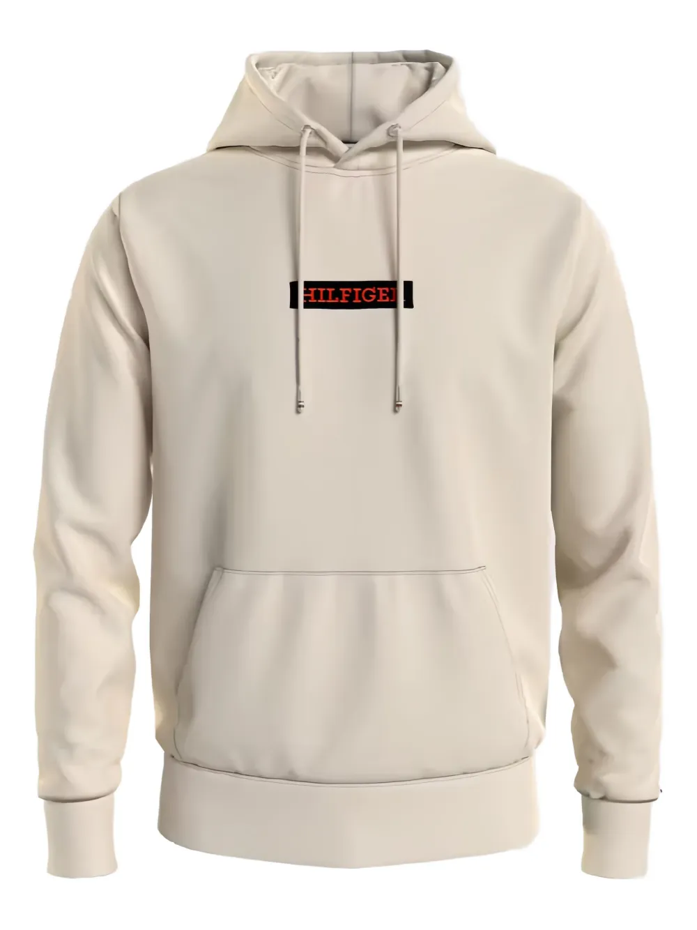 Tommy Hilfiger logo-print hoodie | Neutrals | Image 1
