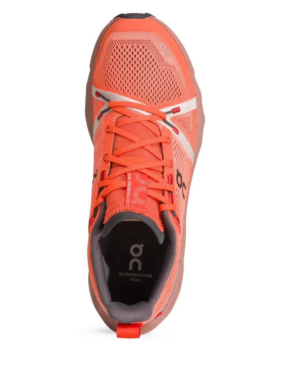 On Running Cloudsurfer mesh sneakers Orange