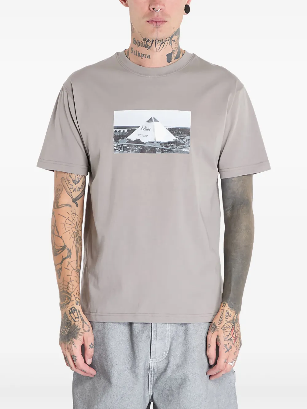 dime Bass T-shirt | Grey | Image 1