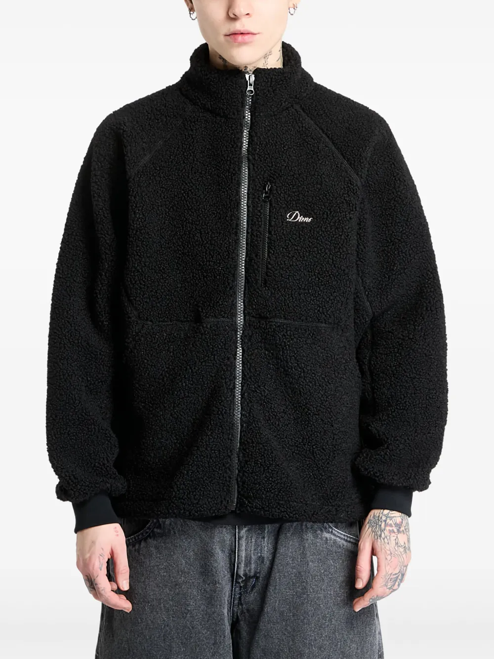 fleece bomber jacket