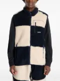 Gramicci checkered fleece gilet - Blue