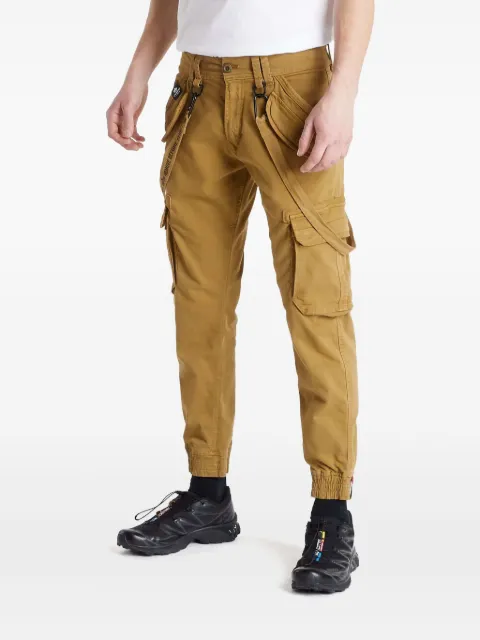 Alpha Industries straight-leg cargo trousers