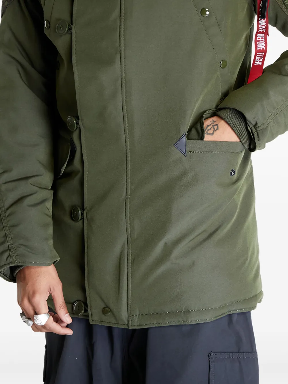 ALPHA INDUSTRIES ZIP-UP BOMBER JACKET 