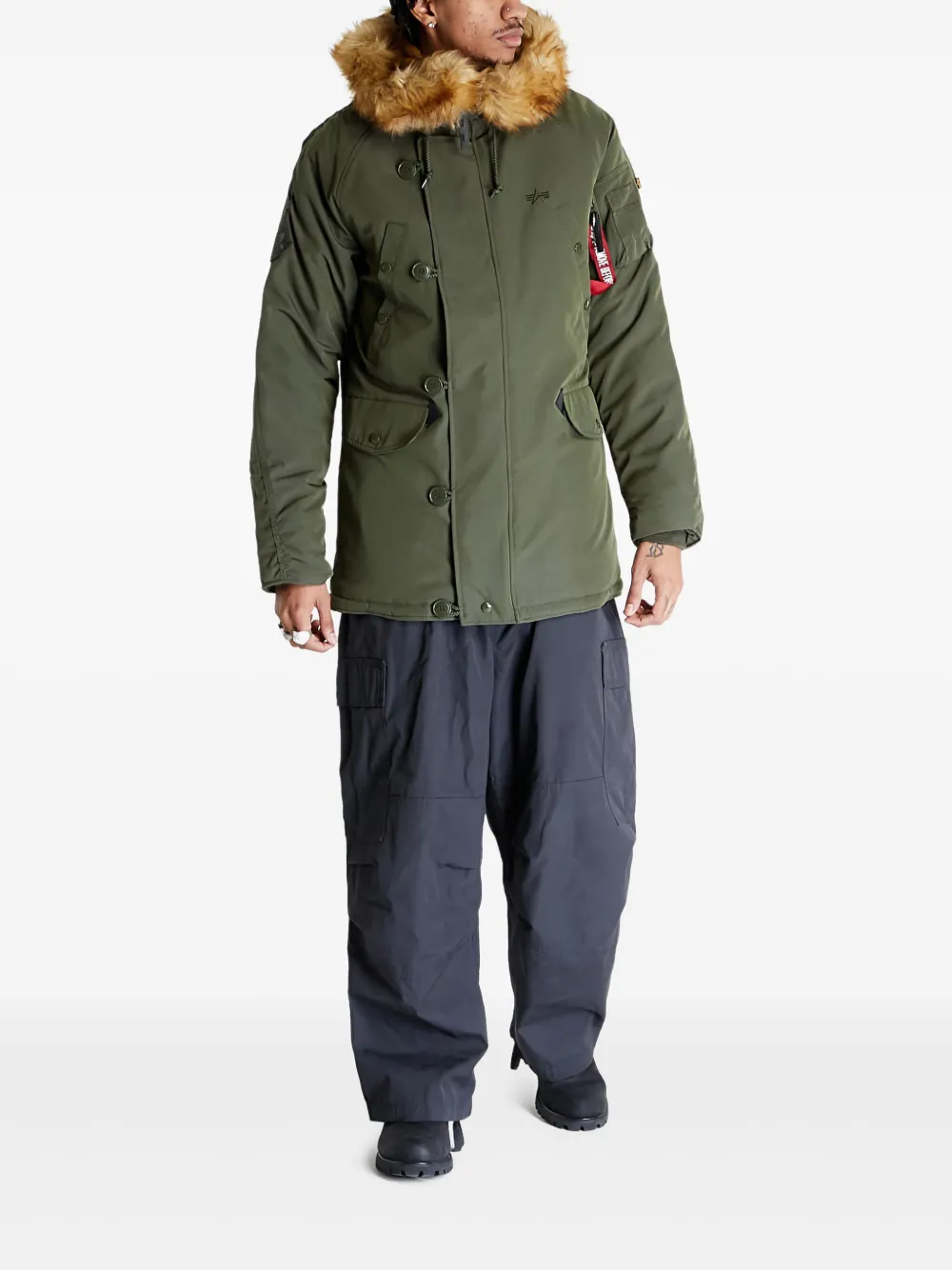 Alpha Industries zip-up bomber jacket | Bomber Jackets | Image 2