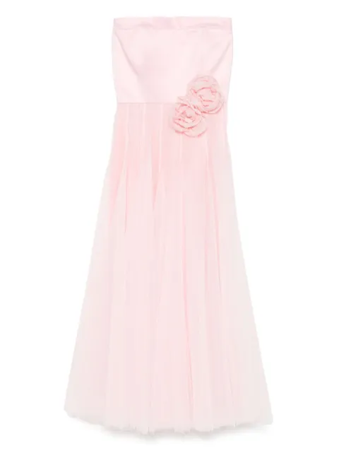 Parlor vestido de fiesta con aplique floral