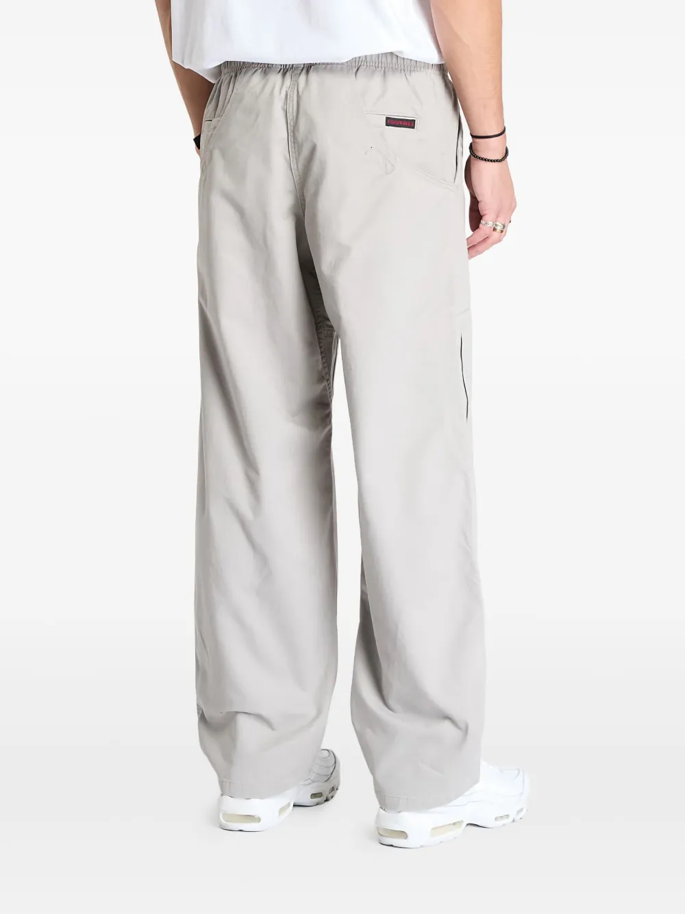 Gramicci Broek met wijde pijpen Grijs
