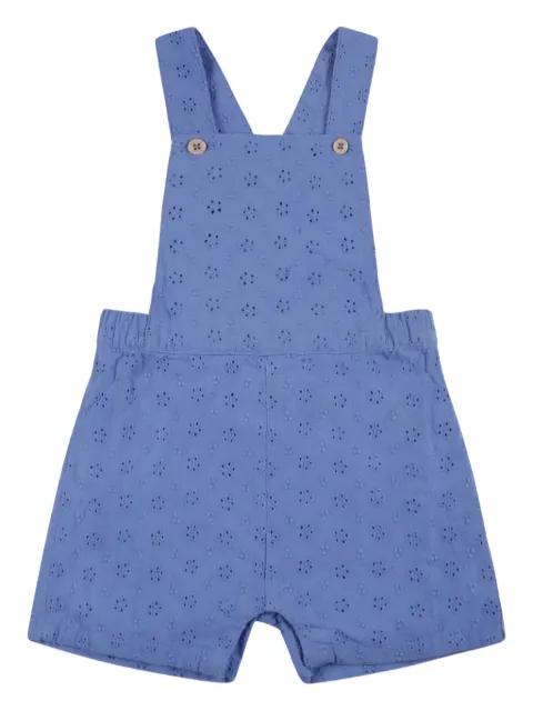 Petit Bateau overol con bordado inglés