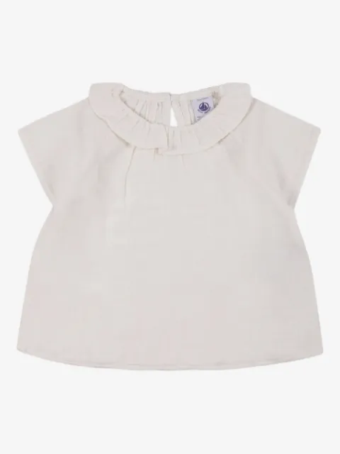 Petit Bateau cotton gauze blouse