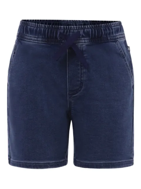 Petit Bateau Bermuda jeans com ajuste no cós