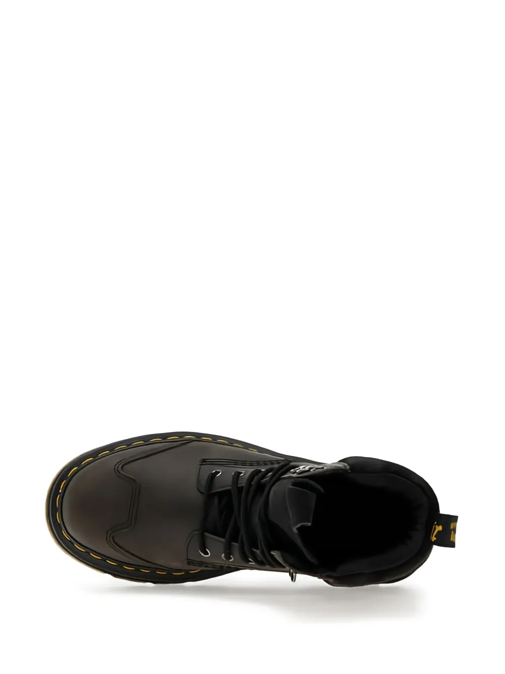 Dr. Martens leather combat boots Black