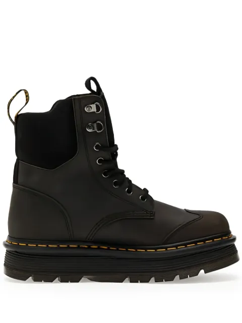 Dr. Martens leather combat boots 