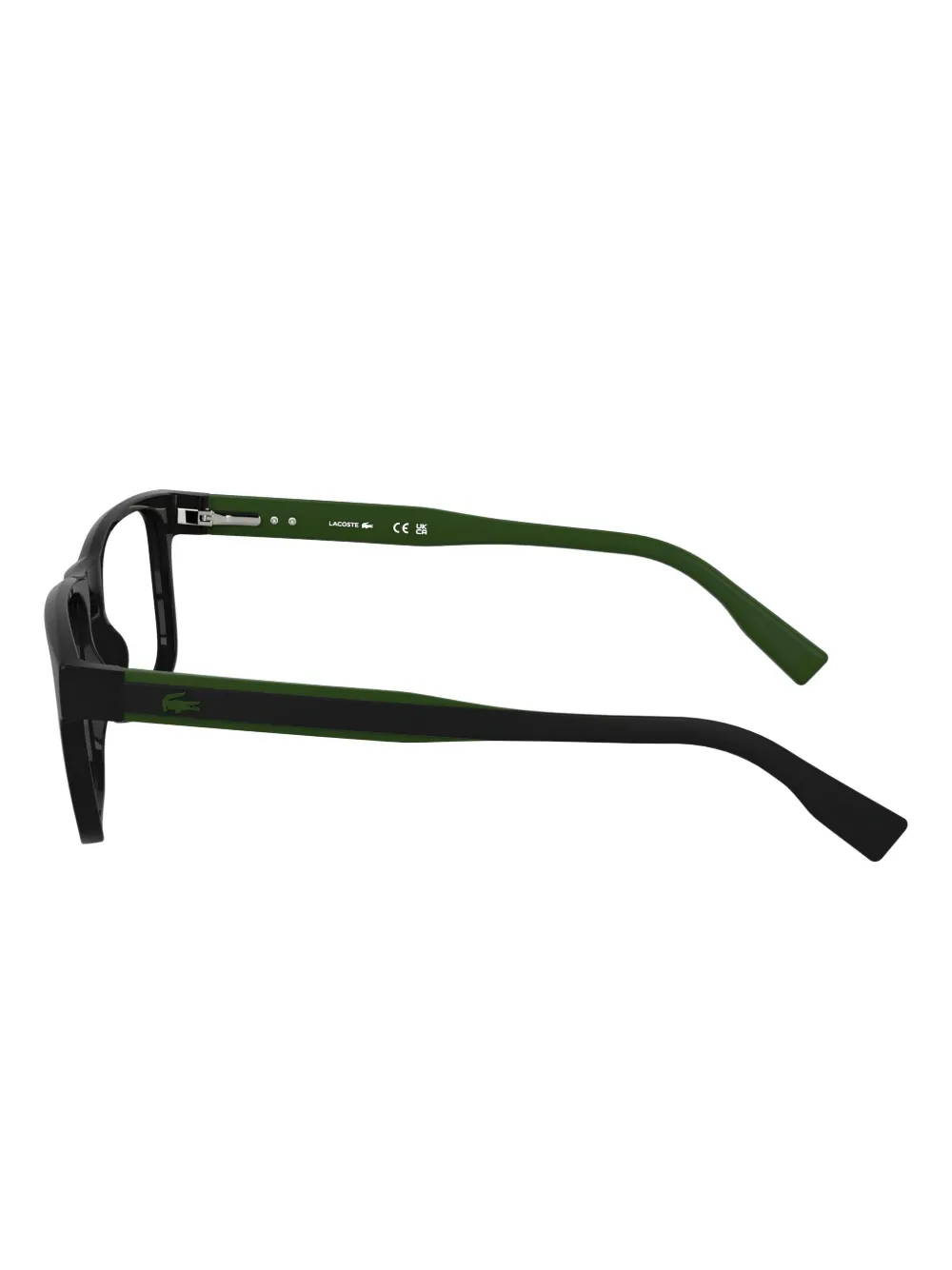 Lacoste Bril met logoprint Zwart