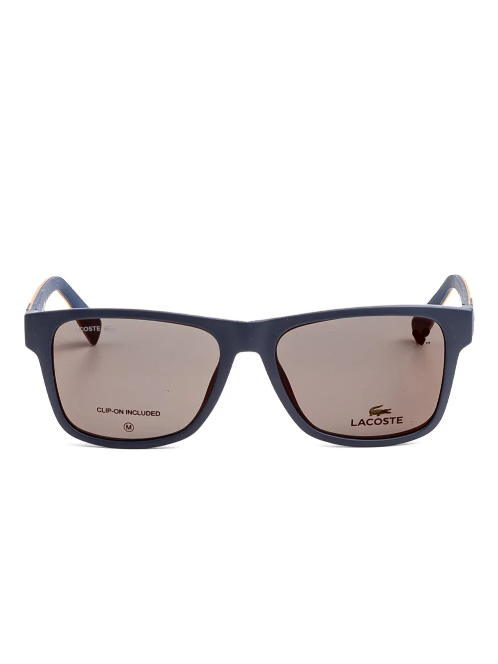Lacoste Bril met logoprint Blauw