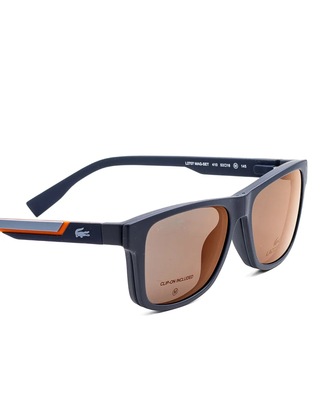 Lacoste Bril met logoprint Blauw