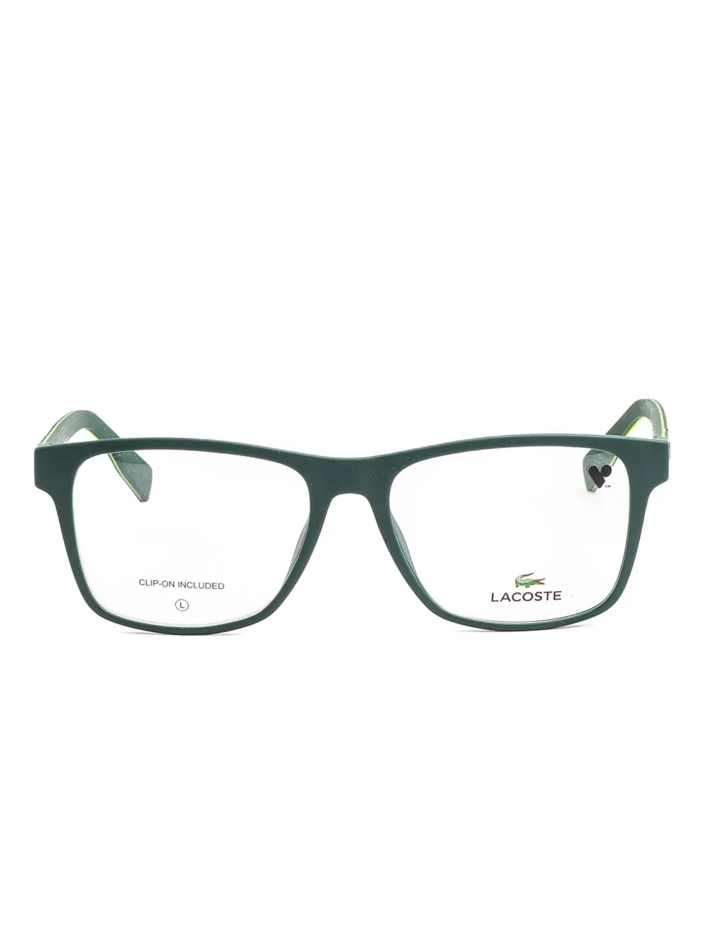 Lacoste Bril met logoprint Groen
