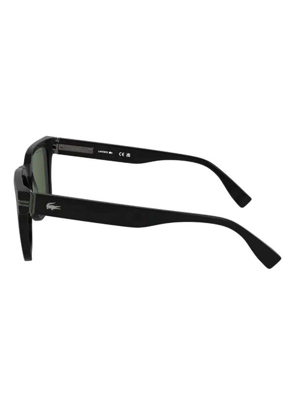 Lacoste logo-print Sunglasses | Black | FARFETCH