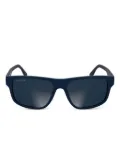 Lacoste logo-print sunglasses - Blue