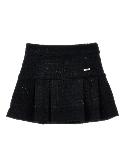 Monnalisa tweed skirt