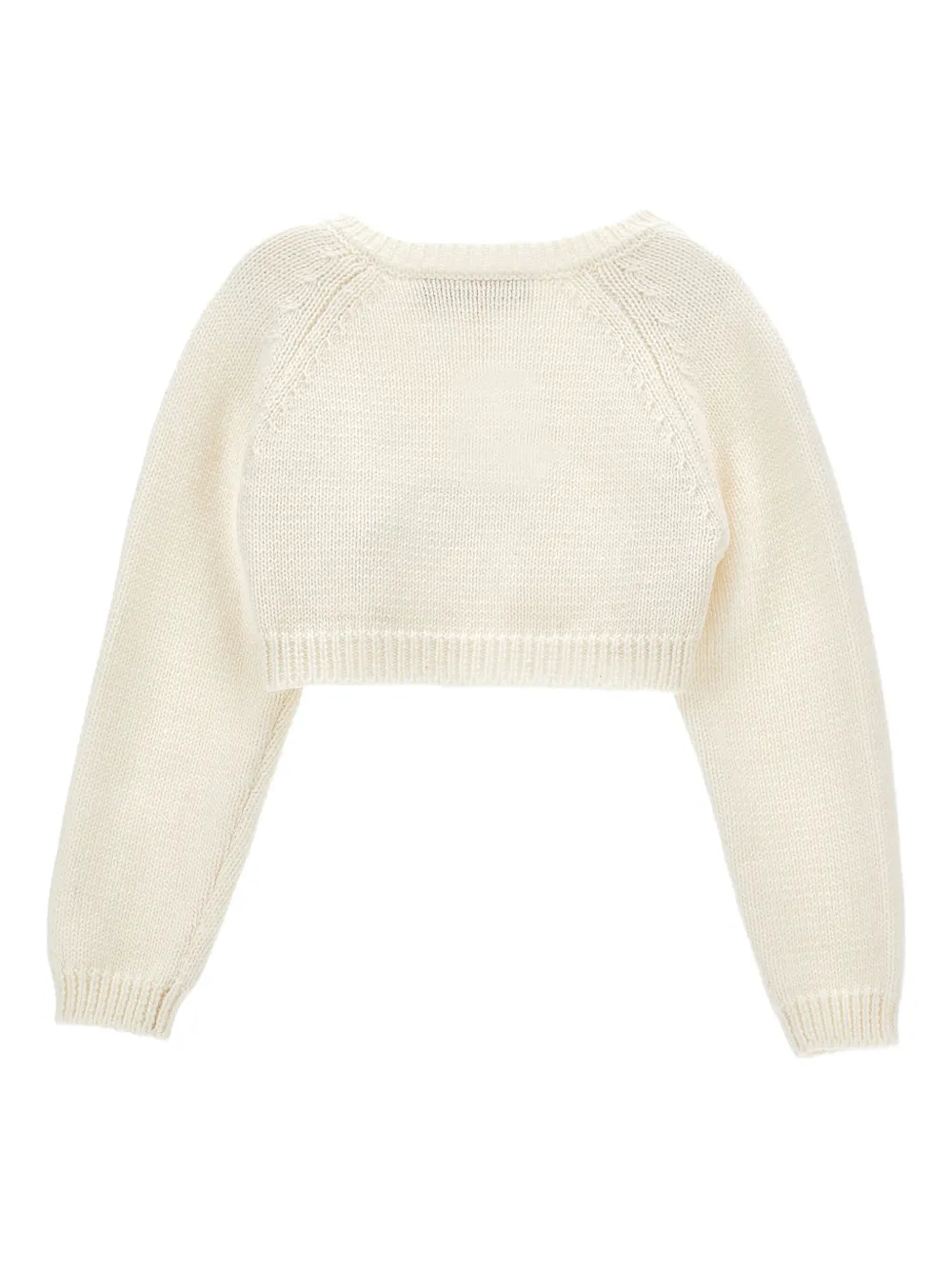 Monnalisa Cropped vest Wit