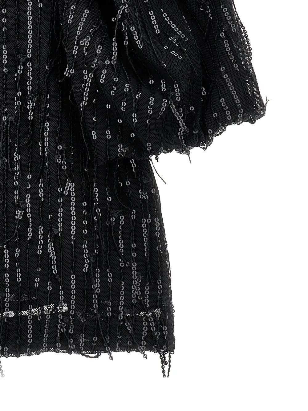 Monnalisa Shirt met pailletten Wit