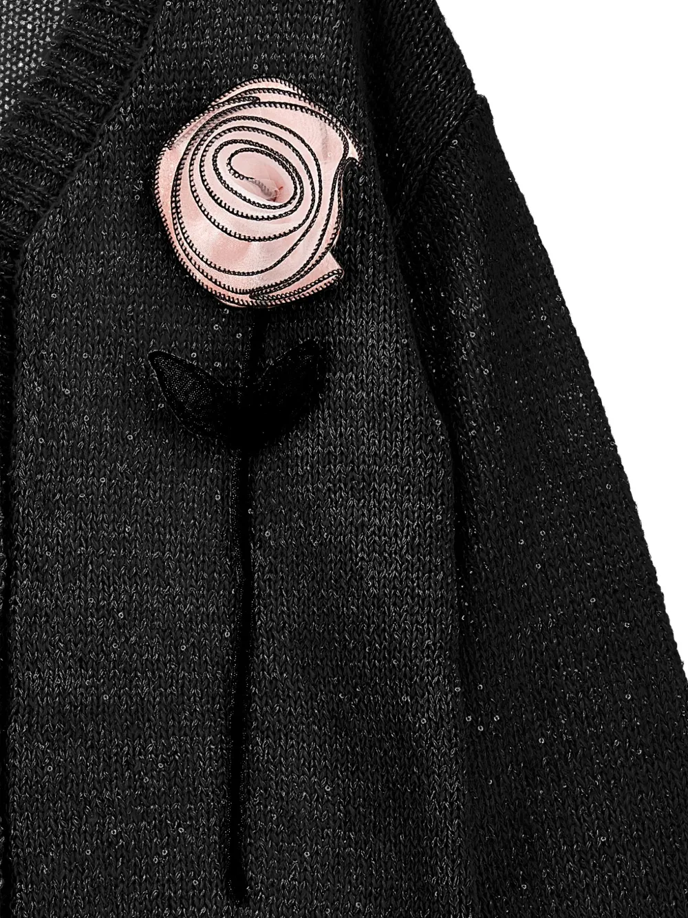 Monnalisa button-up knitted cardigan | Girls Cardigans | Image 2