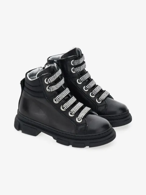 Monnalisa botas con detalles de strass
