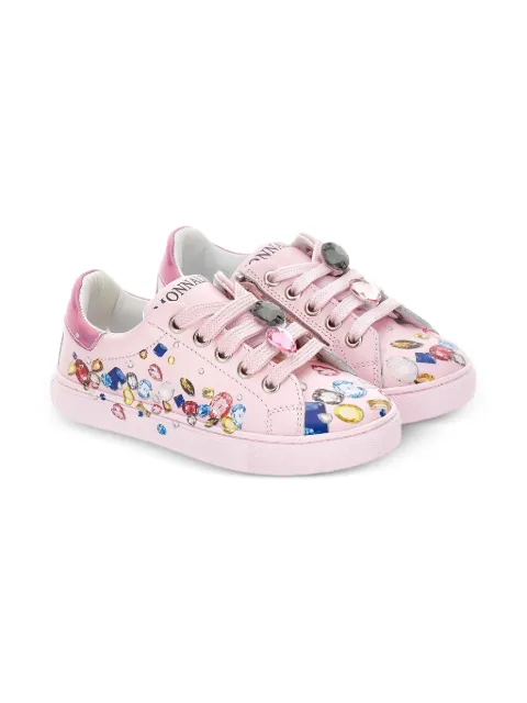 Monnalisa leather sneakers 