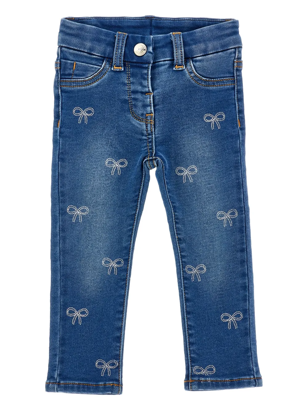 Monnalisa Straight jeans Blauw
