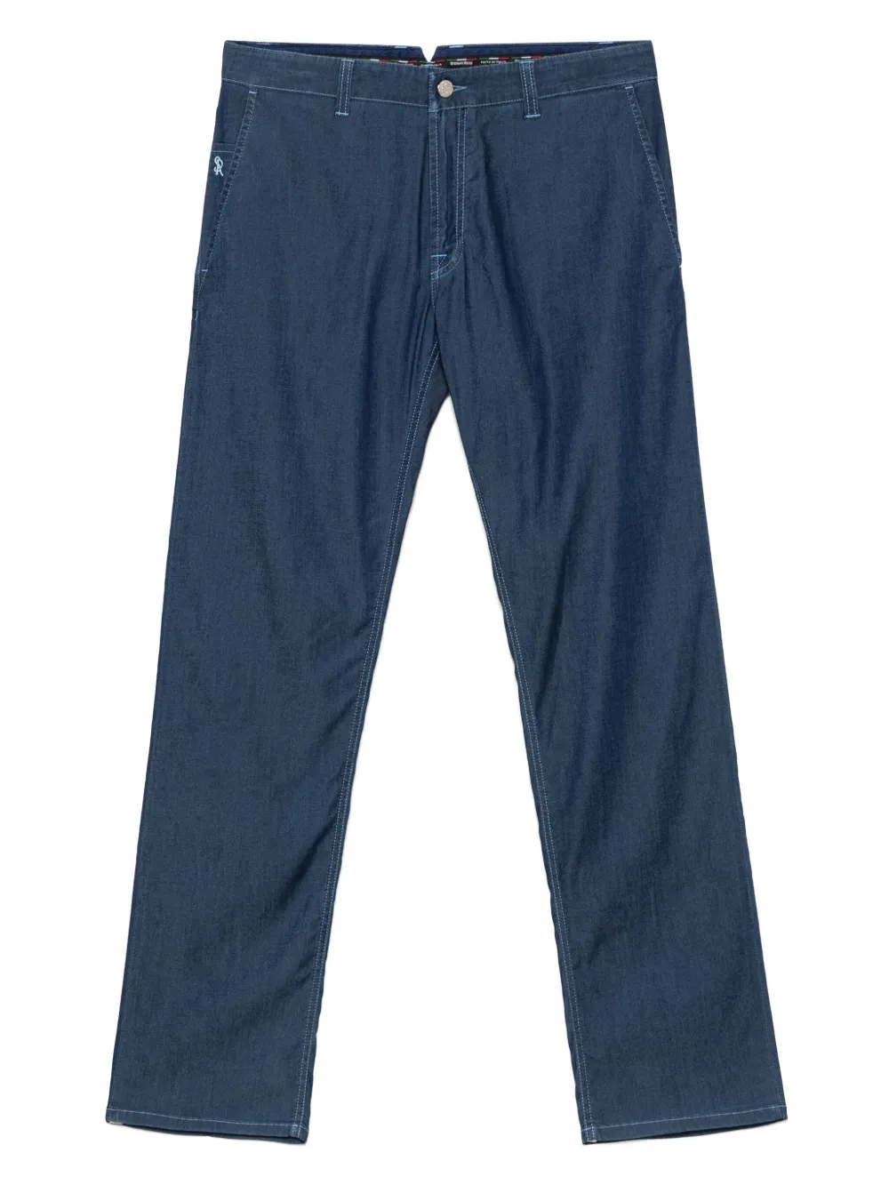 Stefano Ricci logo-patch jeans | Blue | Image 1