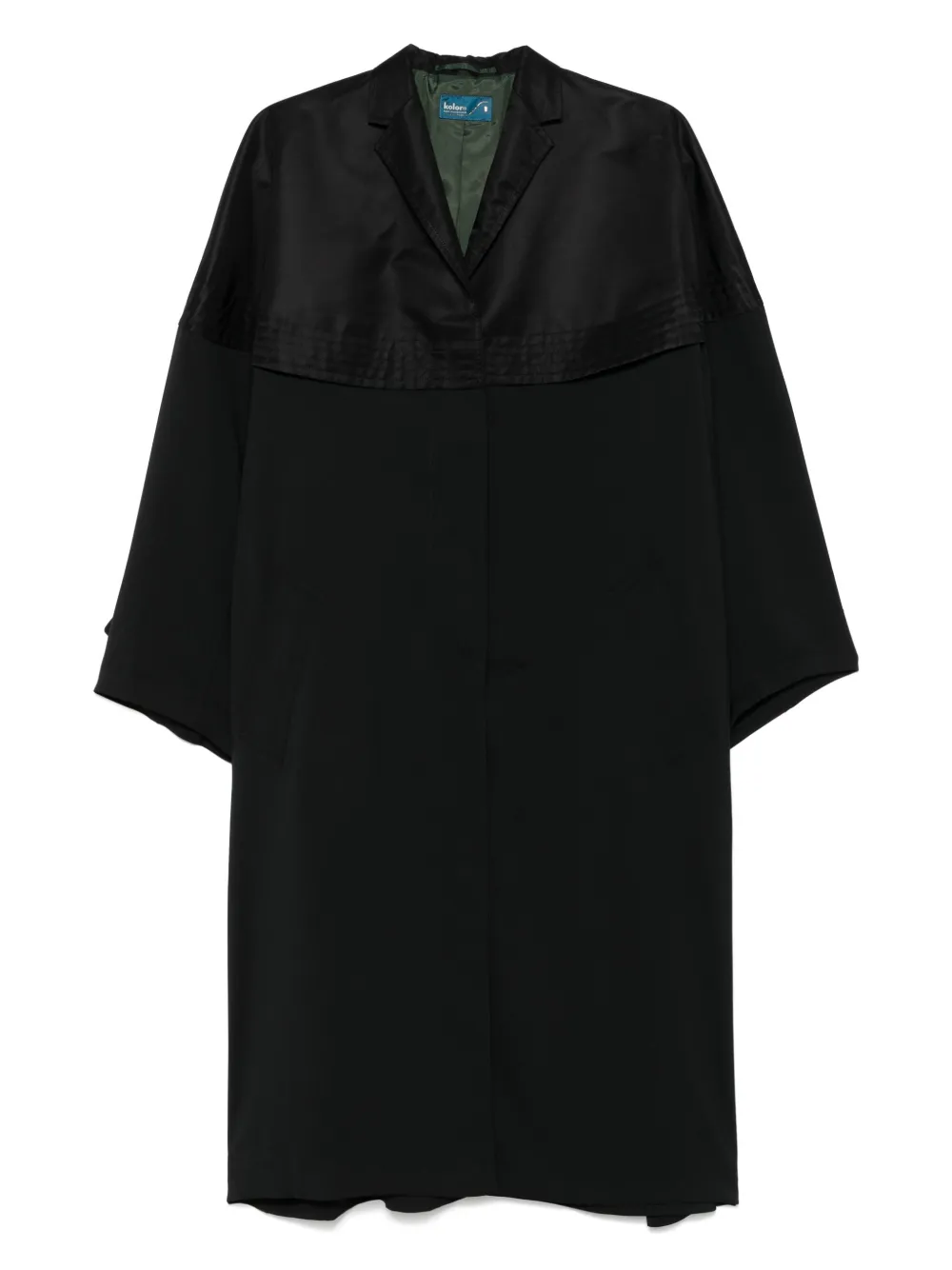 Kolor abrigo con paneles | negro | Image 1
