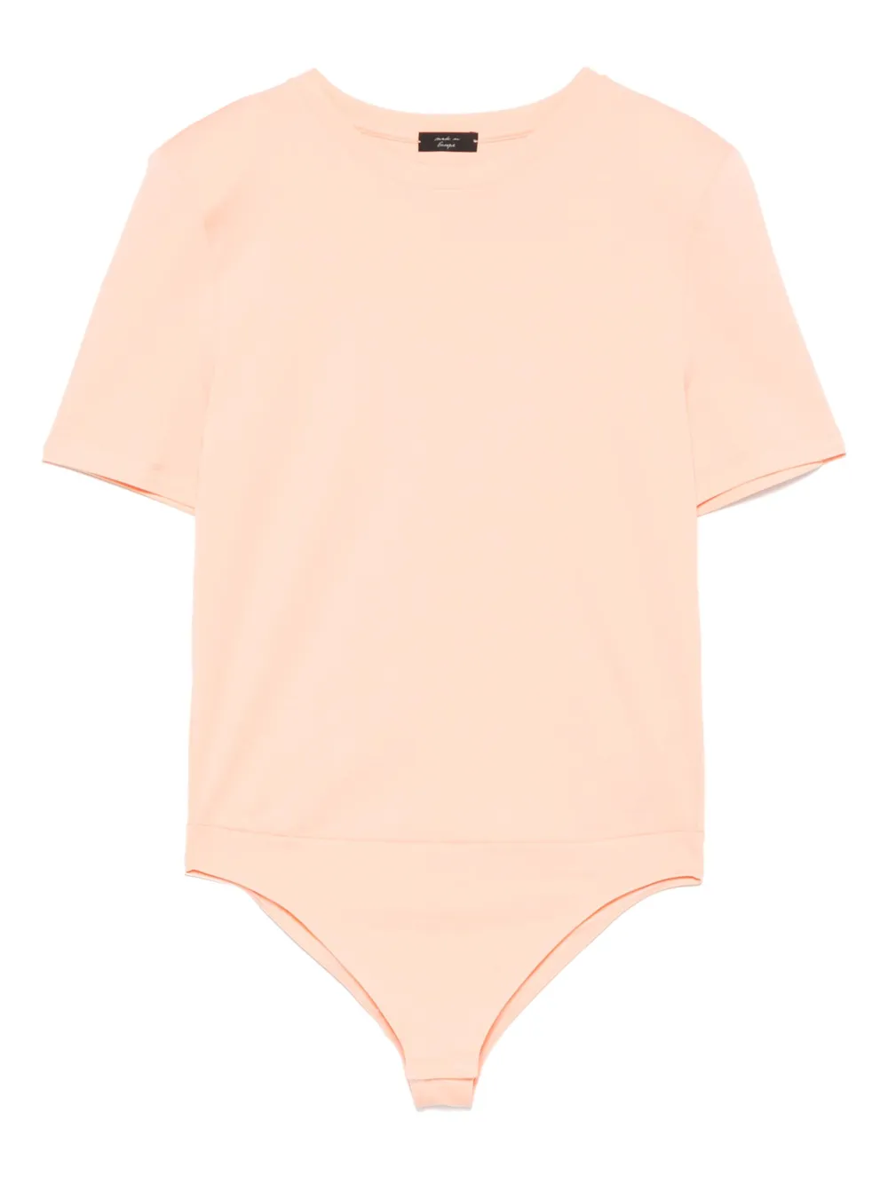 MARCCAIN パデッドショルダーボディスーツ - オレンジ MARCCAIN パデッドショルダーボディスーツ - オレンジ