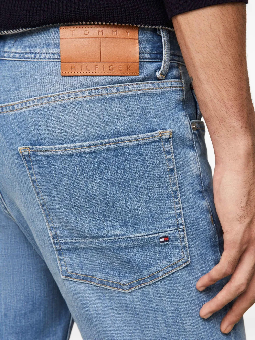 Tommy Hilfiger Straight jeans Blauw