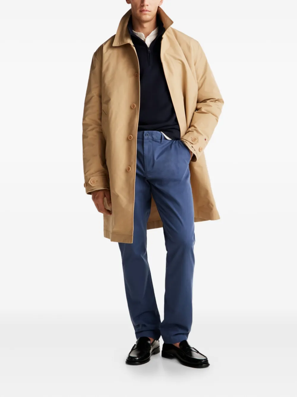 Tommy Hilfiger 1985 Denton straight broek - Blauw
