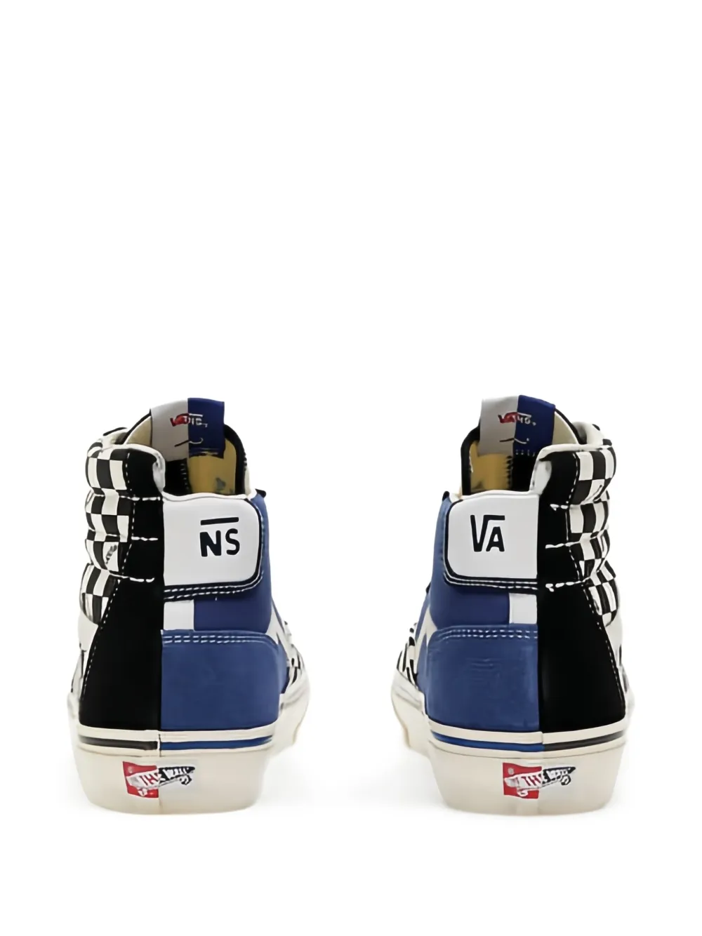 Vans Clash the Wall sneakers Zwart