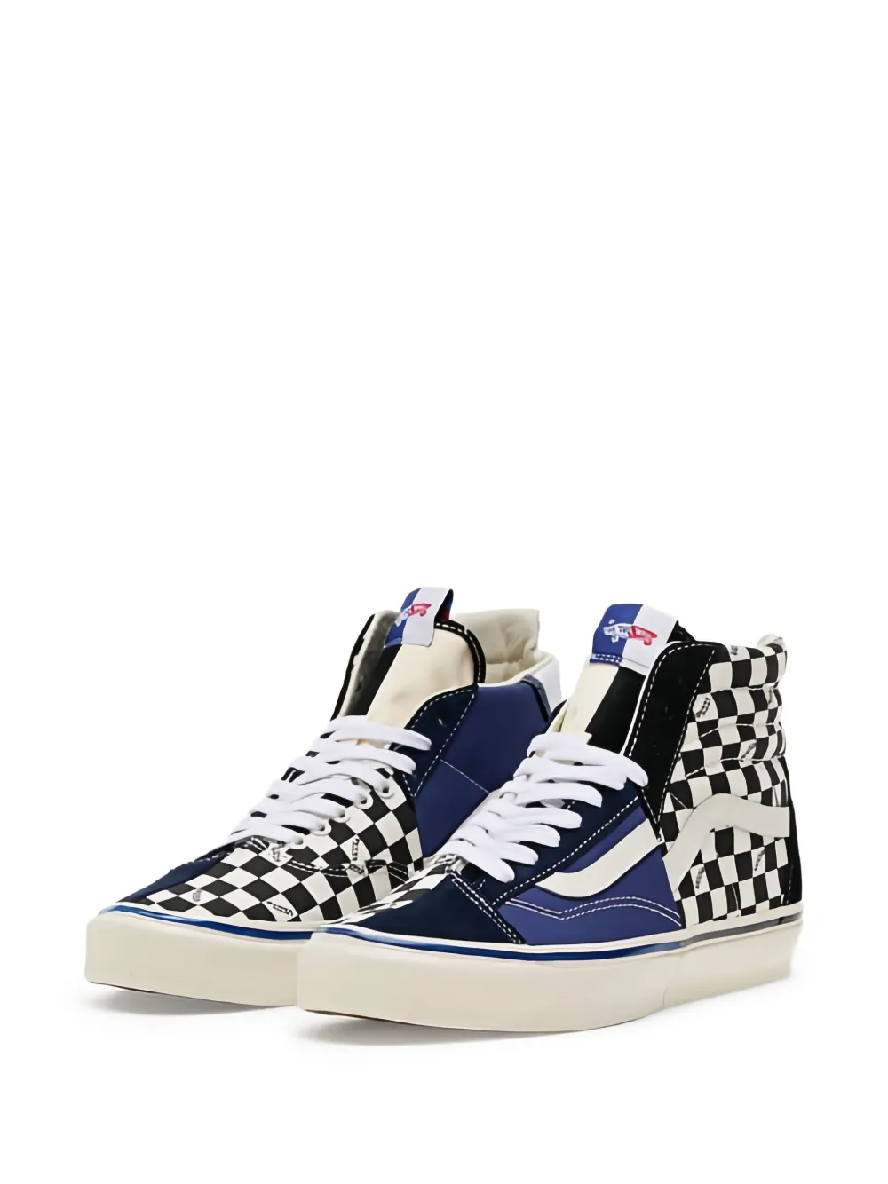 Vans Clash the Wall sneakers Zwart