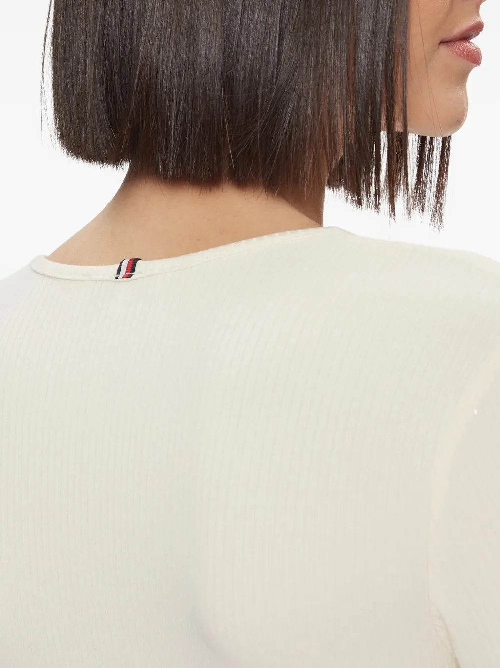 Tommy Hilfiger T-shirt met lange mouwen Beige