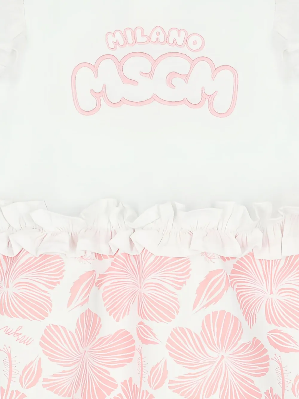 MSGM Kids floral-print dress | Girls Casual Dresses | Image 2