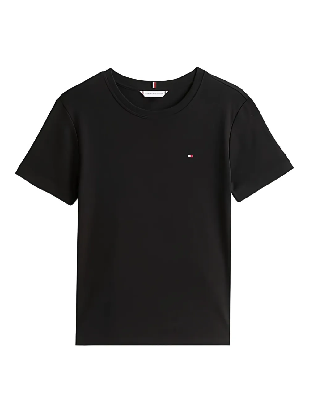 Tommy Hilfiger Katoenen T-shirt Zwart