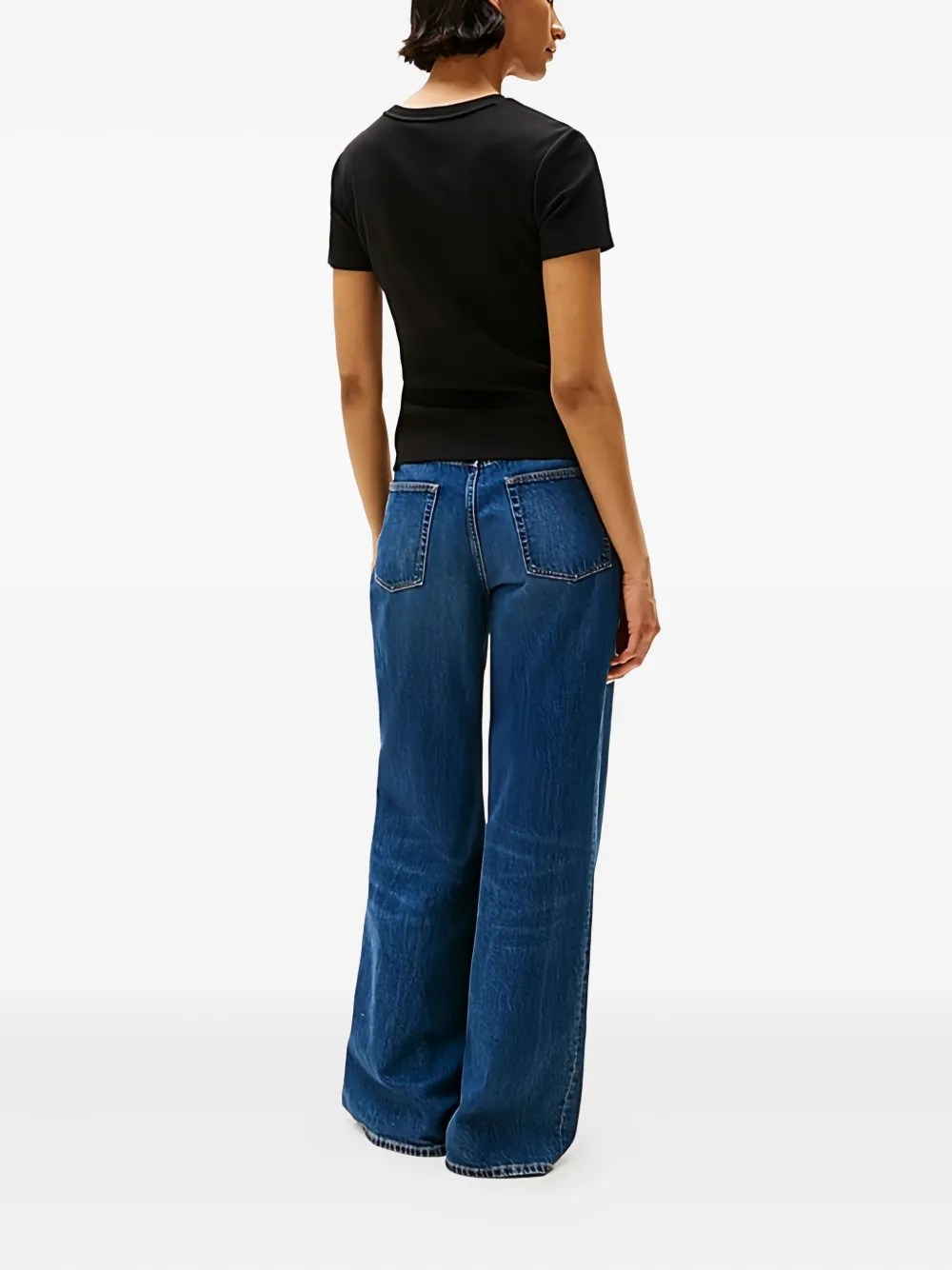Tommy Hilfiger Katoenen T-shirt Zwart