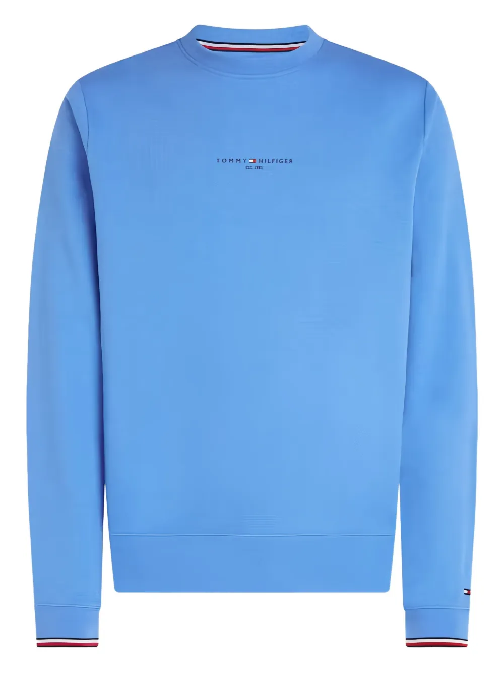 Tommy Hilfiger logo-print sweatshirt - Blauw