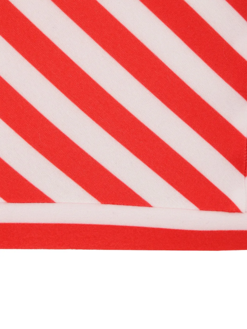 Duran Lantink Gestreepte jersey tanktop Rood