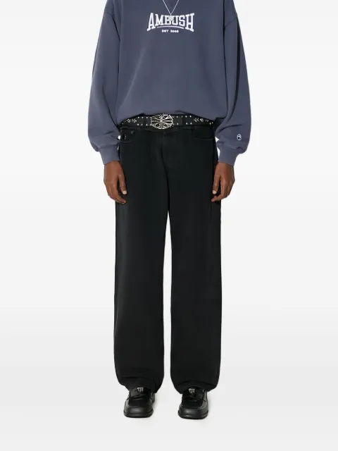 AMBUSH jeans de algodón