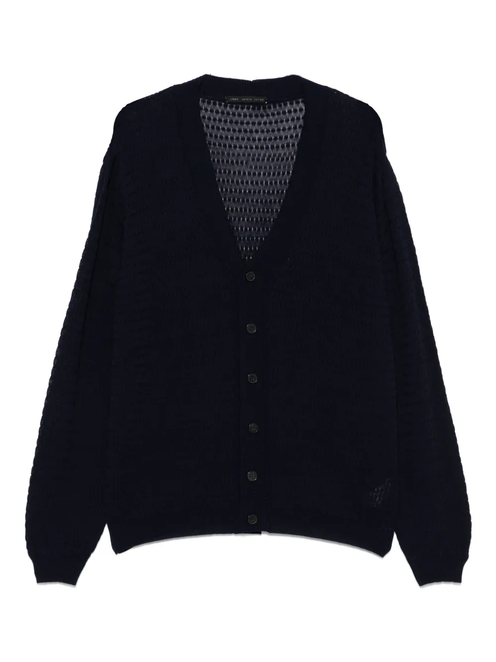 Low Brand open-knit cardigan | Blue | Image 1