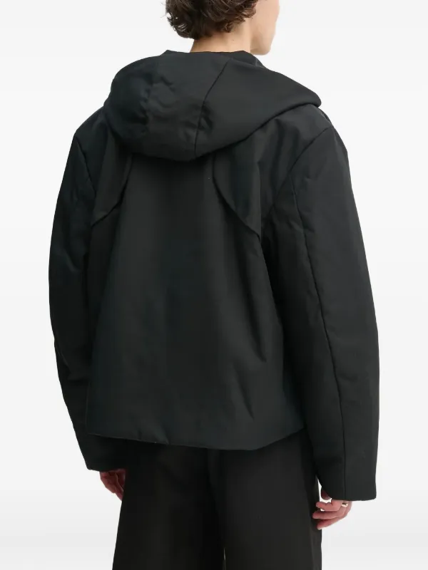 HELIOT EMIL Avalanche Bomber Jacket Black FARFETCH OM