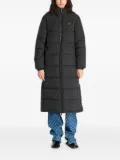 Tommy Hilfiger logo-patch puffer coat - Black