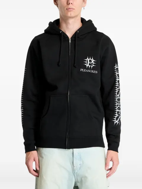 Pleasures Spike zip-up hoodie