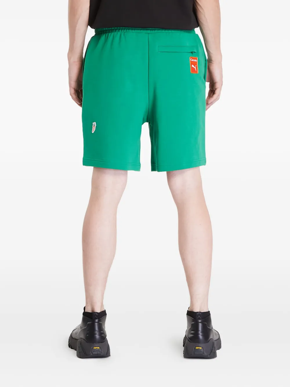 PUMA  bermudas con cordones en la pretina y logo estampado en colaboración con Carrots | Shorts para correr | Image 2