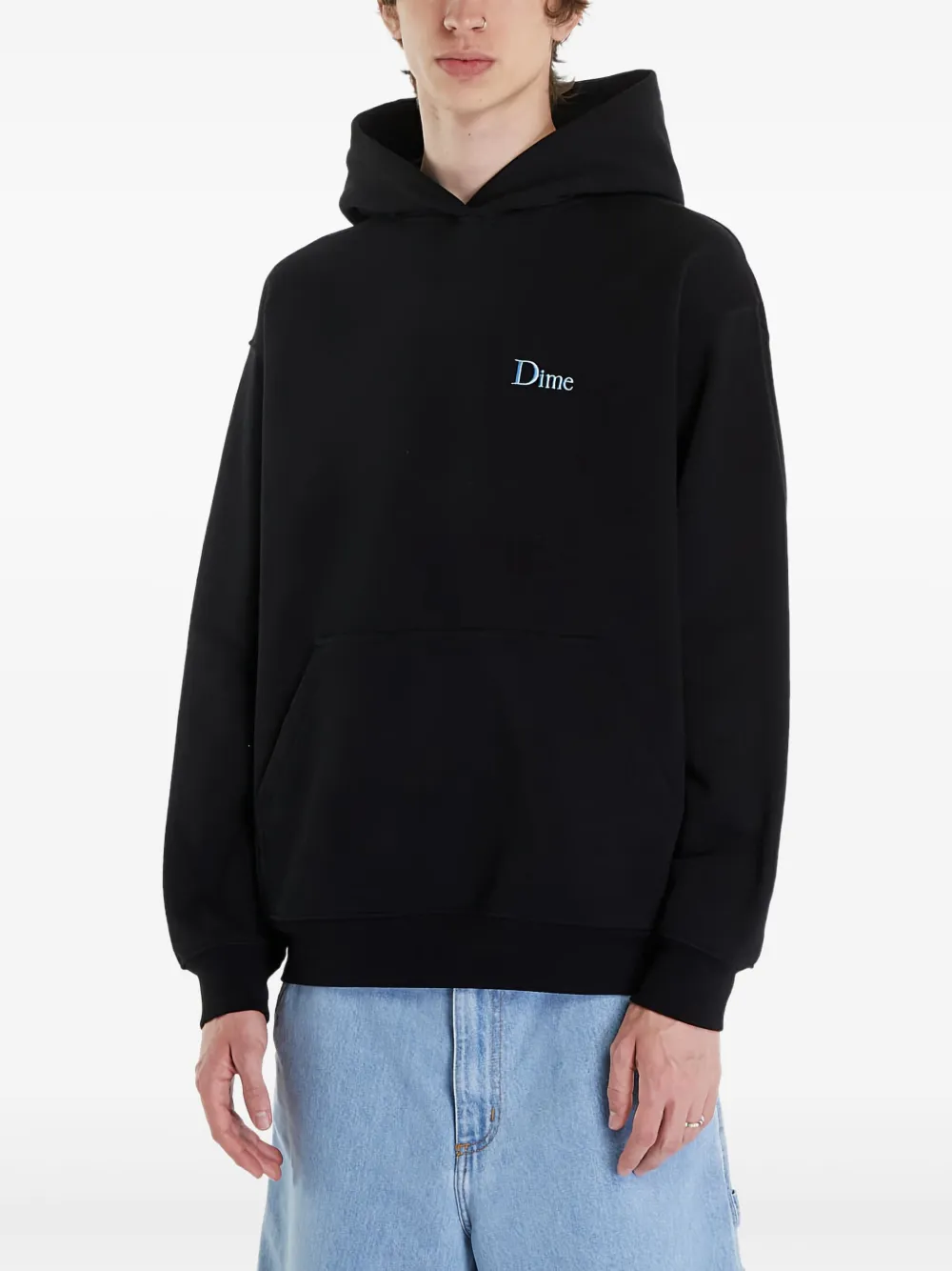 small-logo hoodie